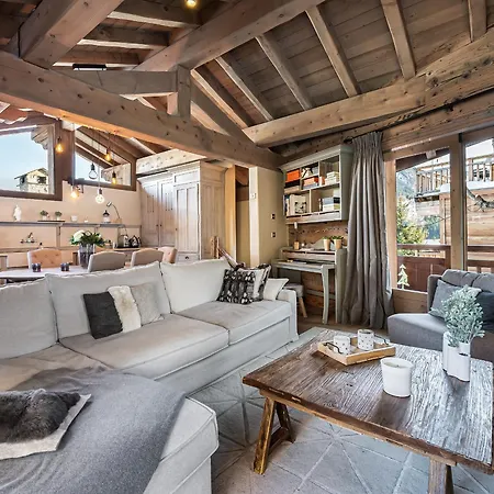 Luxueux Appart-chalet Avec Jacuzzi Et Sauna A 1550 - Fr-1-613a-14 Lägenhet Courchevel