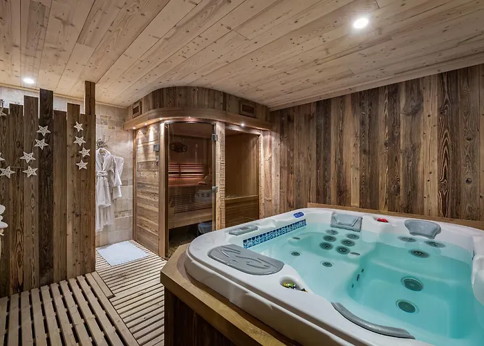 Daire Luxueux Appart-chalet Avec Jacuzzi Et Sauna A 1550 - Fr-1-613a-14 Courchevel