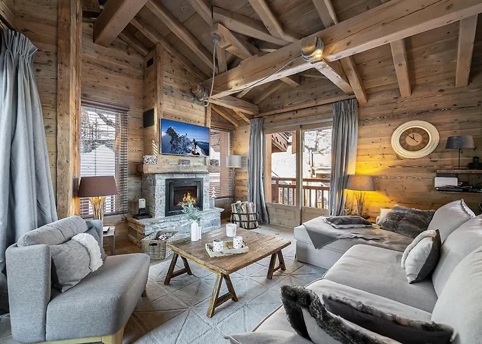 Luxueux Appart-chalet Avec Jacuzzi Et Sauna A 1550 - Fr-1-613a-14 Daire Courchevel