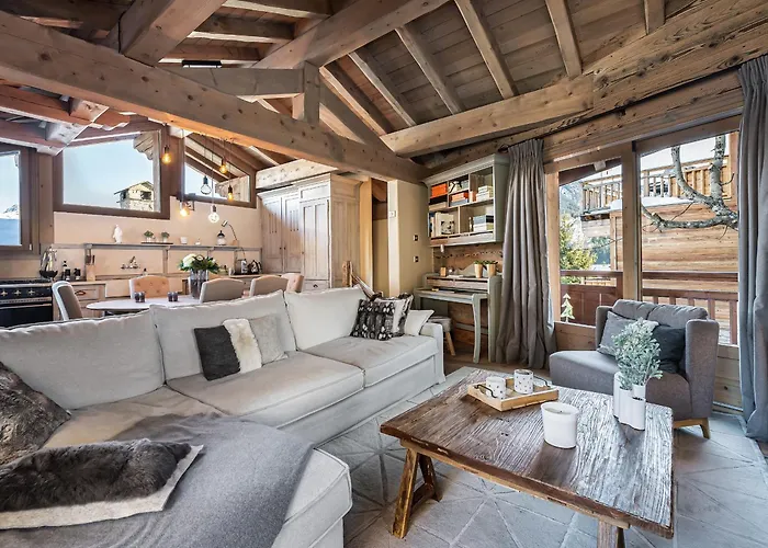 Luxueux Appart-chalet Avec Jacuzzi Et Sauna A 1550 - Fr-1-613a-14 Daire *