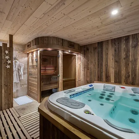 Apartment Luxueux Appart-chalet Avec Jacuzzi Et Sauna A 1550 - Fr-1-613a-14 Courchevel